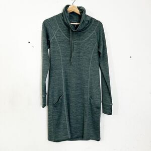 Kuhl Lea Dress Size S In Dark Moss Pockets Gorpcore Minimalist Casual